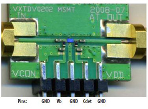The very-small 0402-based RF detector 0402-based RF detector